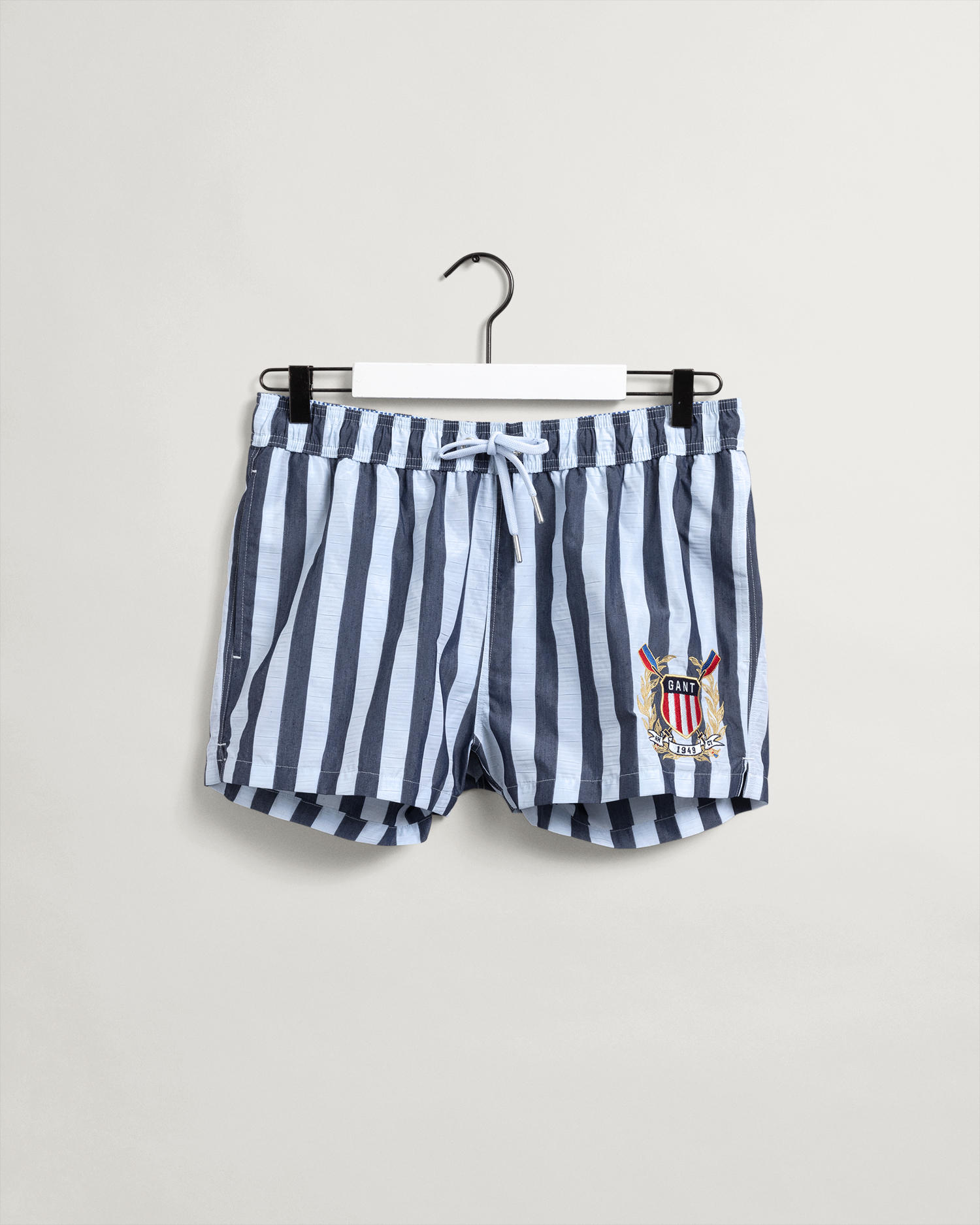 Stripete Crest Badeshorts med Kort Lengde