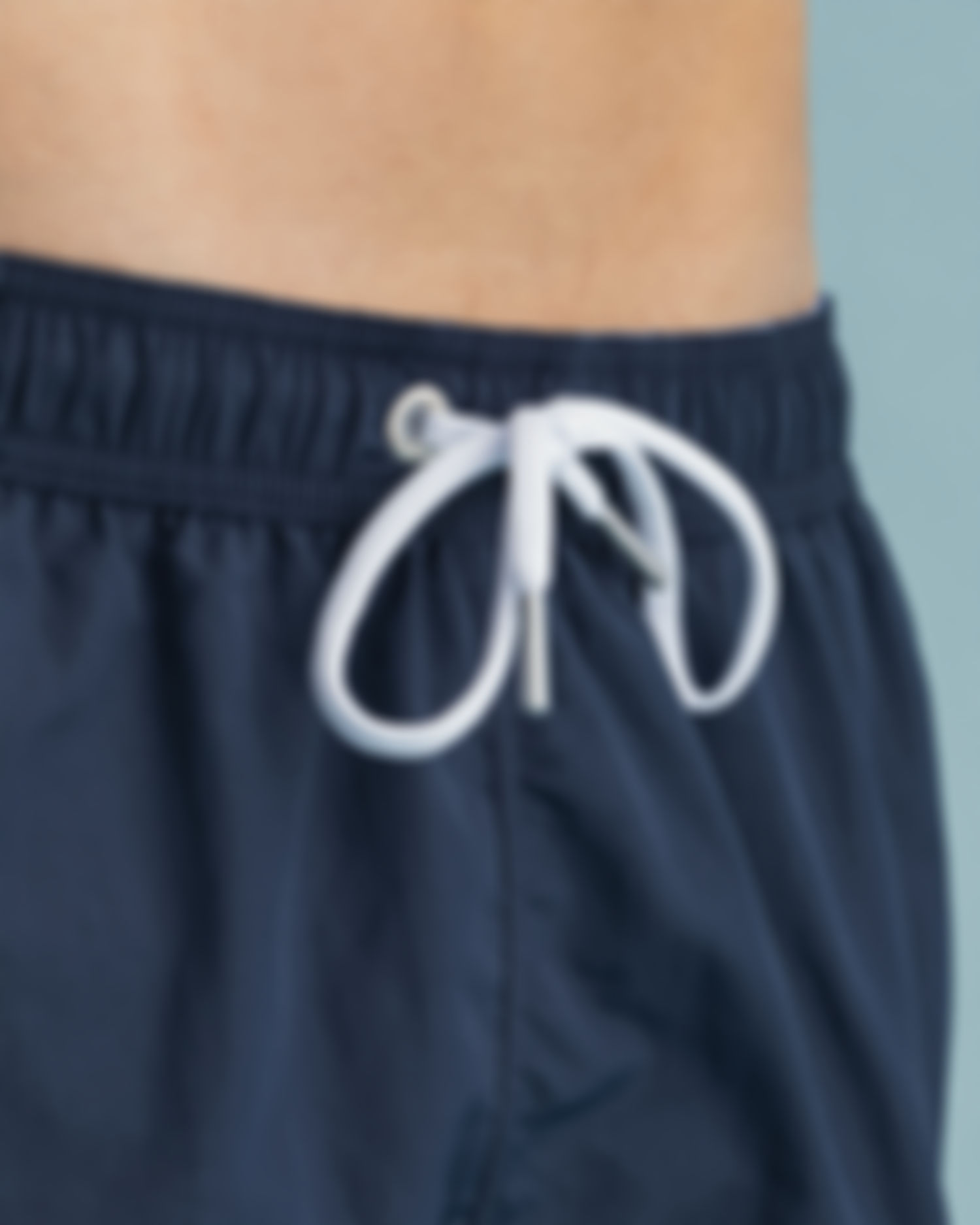 Korte Badeshorts med Broderi