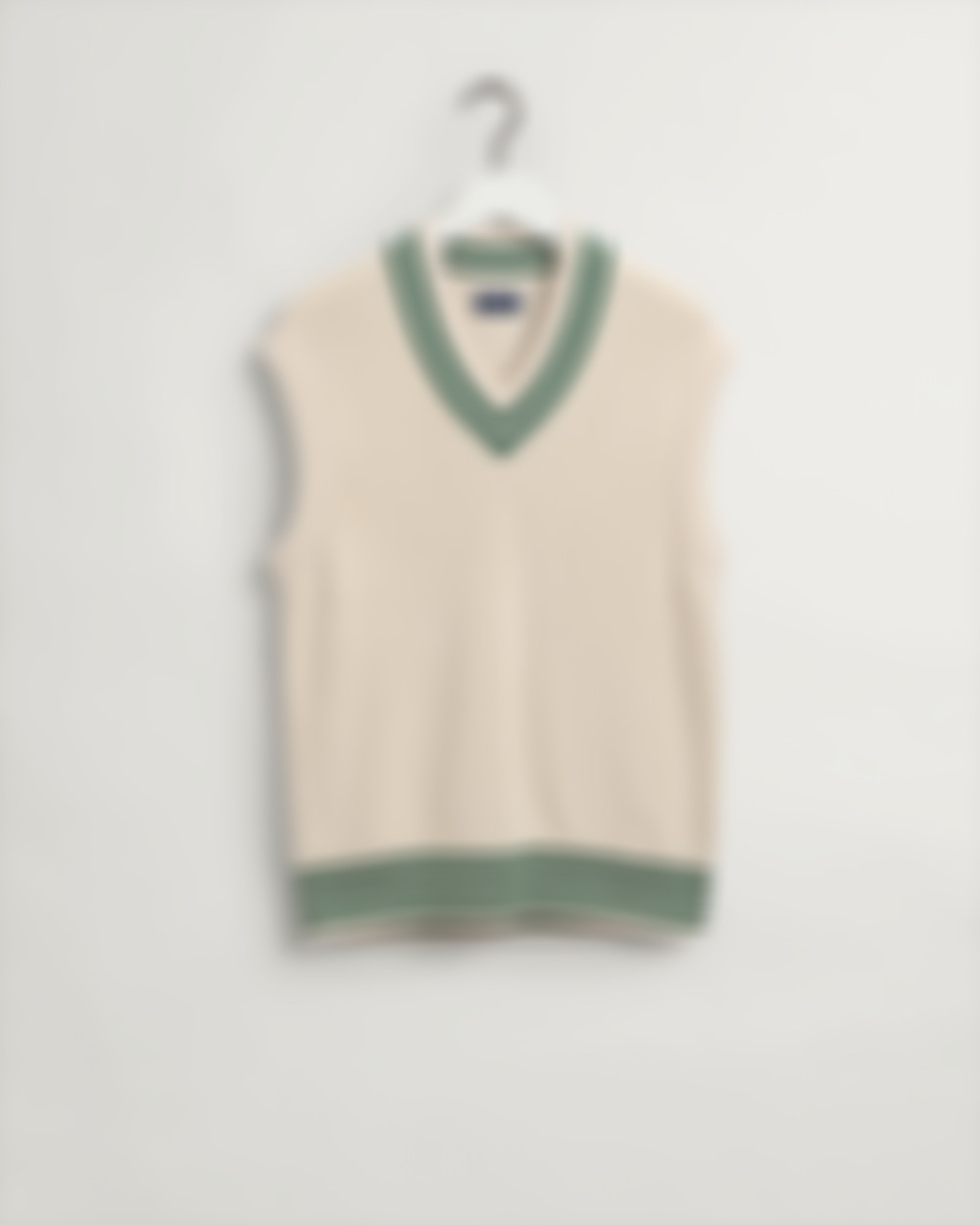 Ribbestrikket Cricketvest