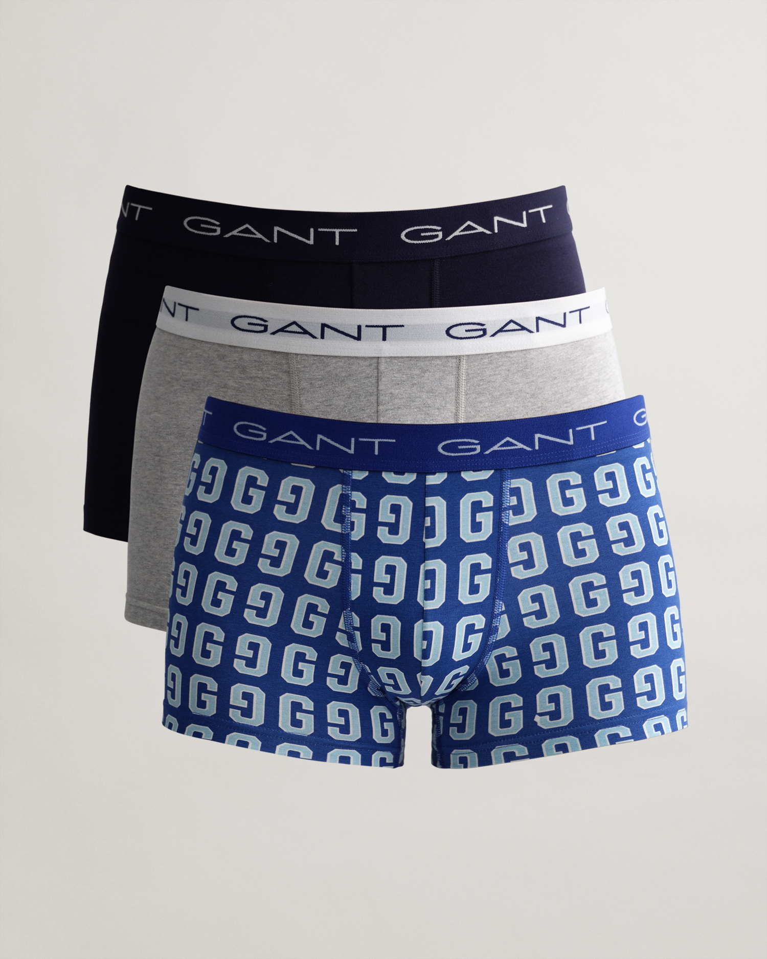 3-Pack GANT Varsity G Logo Trunks