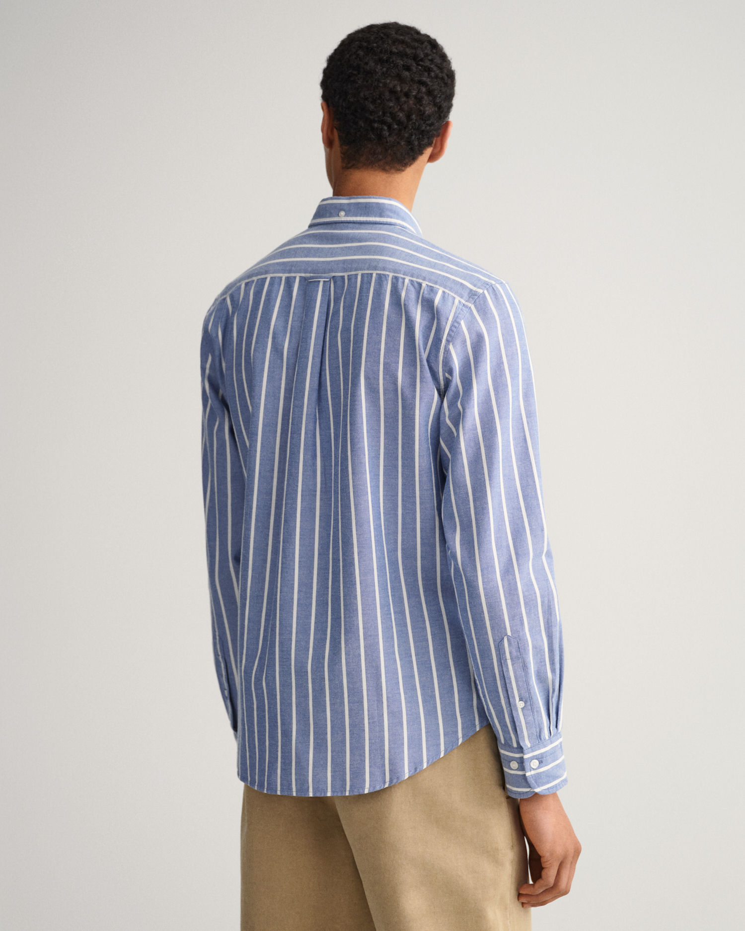 Regular Fit Oxford Wide Stripe Shirt