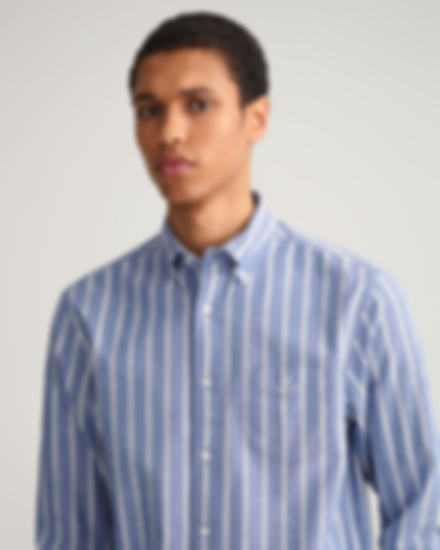 Regular Fit Oxford Wide Stripe Shirt