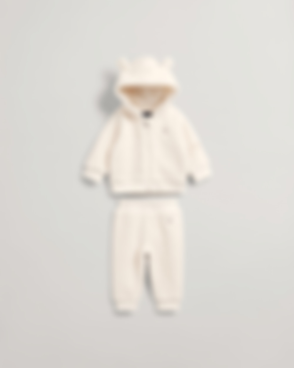 Baby Pile Zip Hoodie & Pants Set