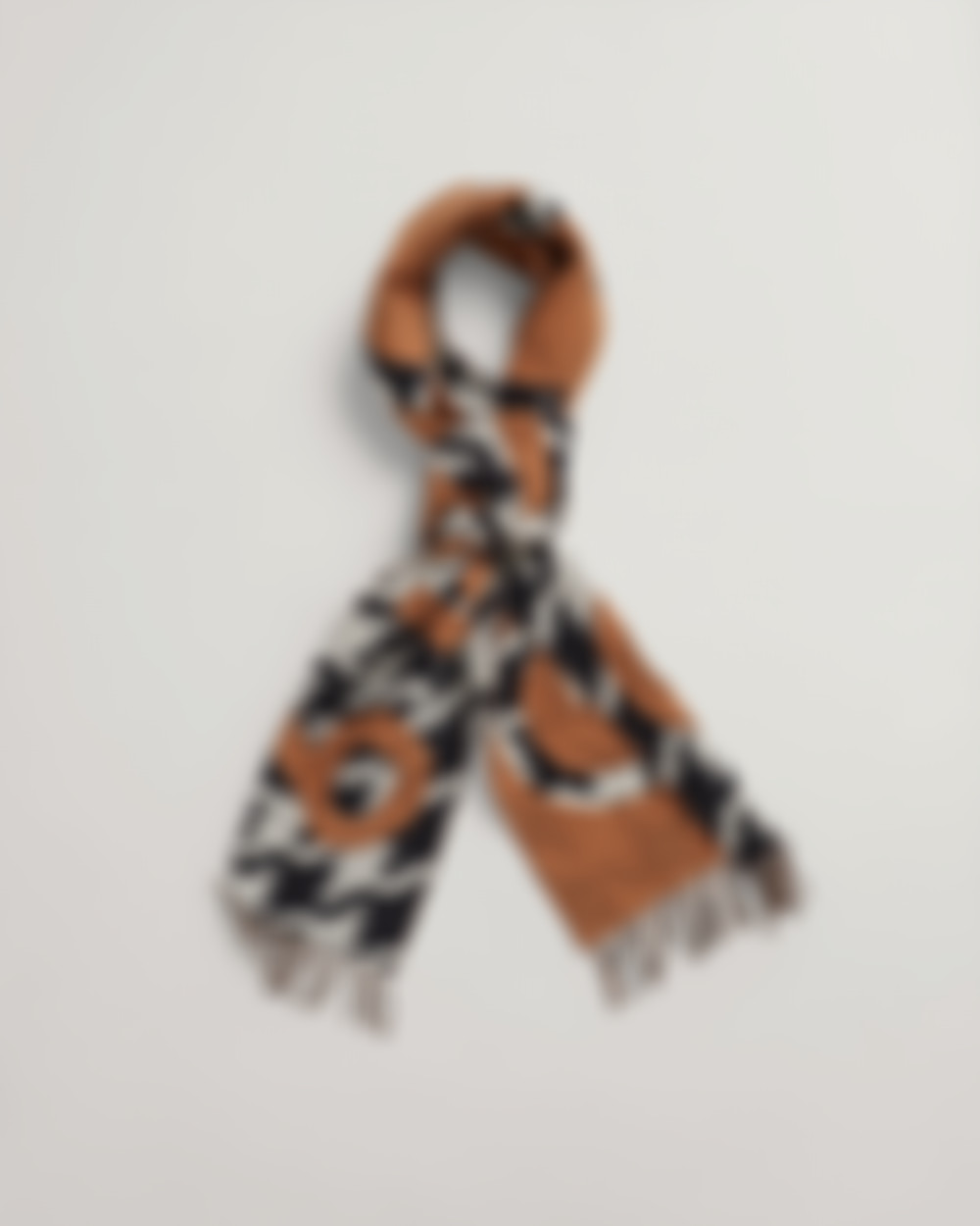 Houndstooth Logo Scarf