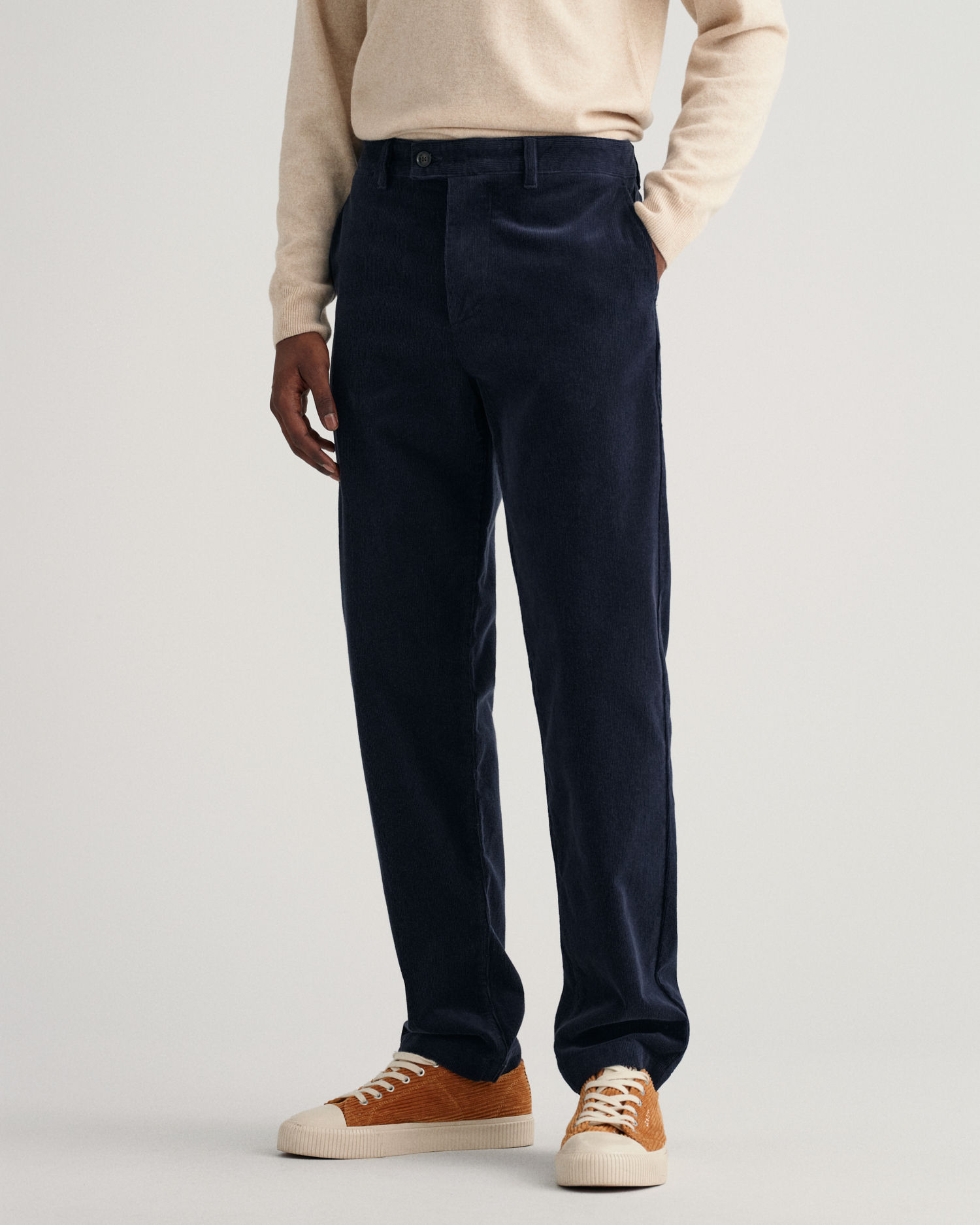 Allister Regular Fit Corduroy Chinos