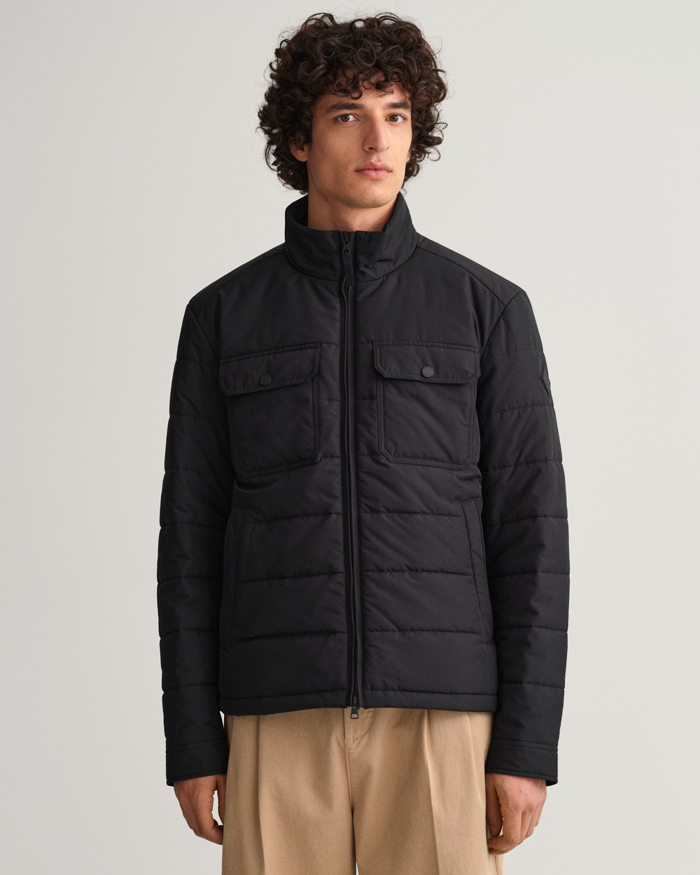 Channel Quilted Windcheater