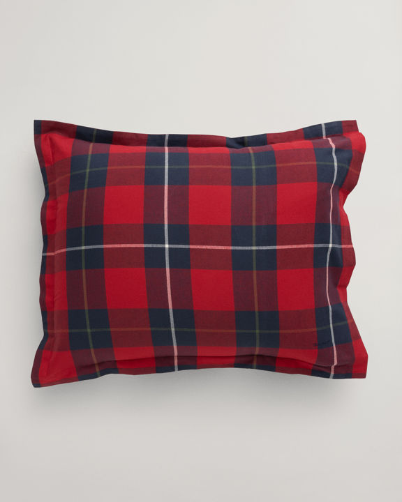 Flannel Check Pillowcase