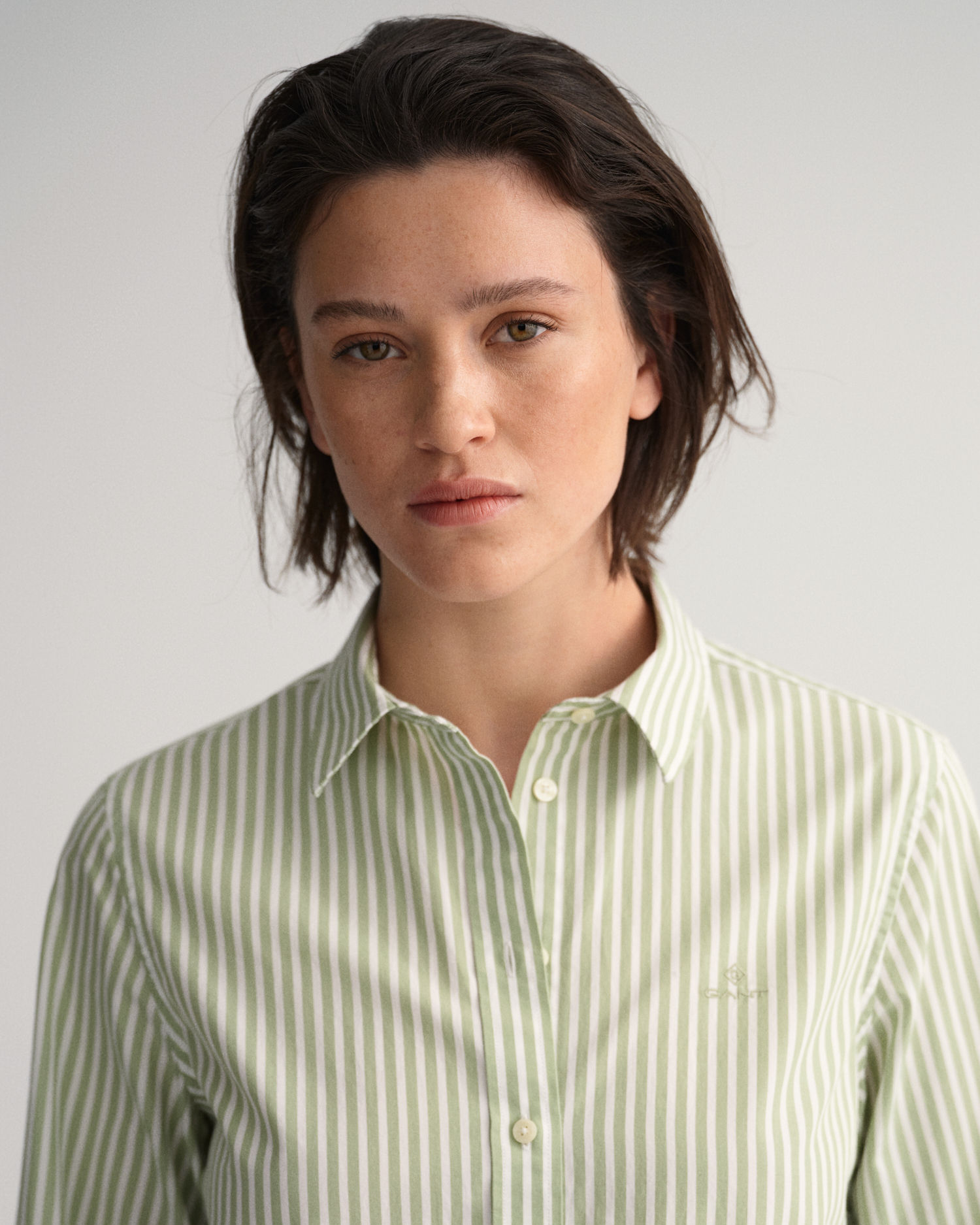 Regular Fit Striped Broadcloth Shirt