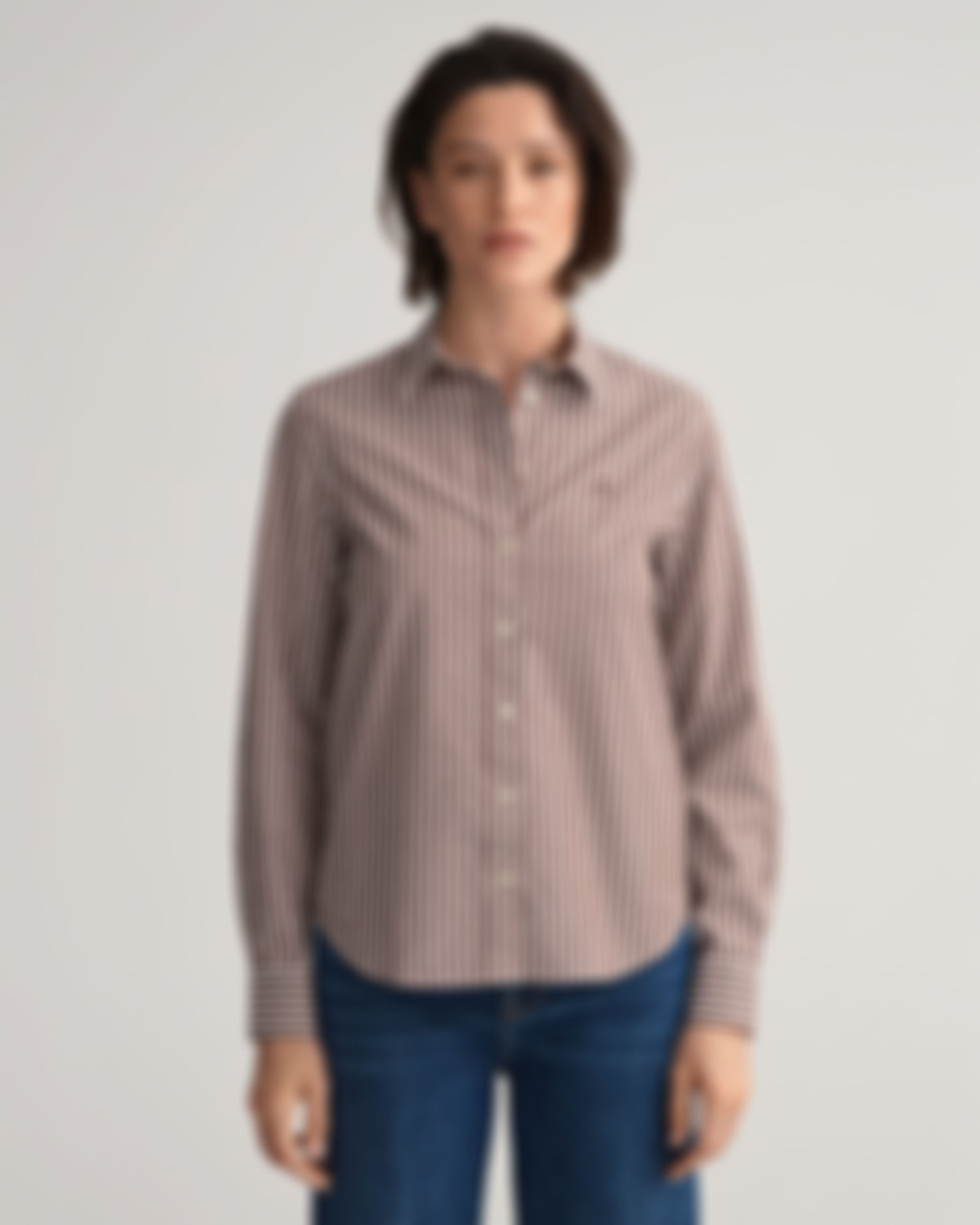 Regular Fit Striped Broadcloth Shirt