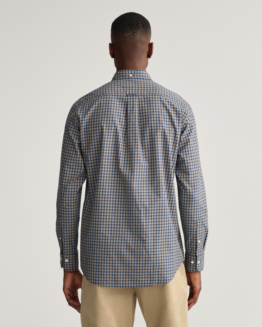 Regular Fit Small Tartan Twill Shirt