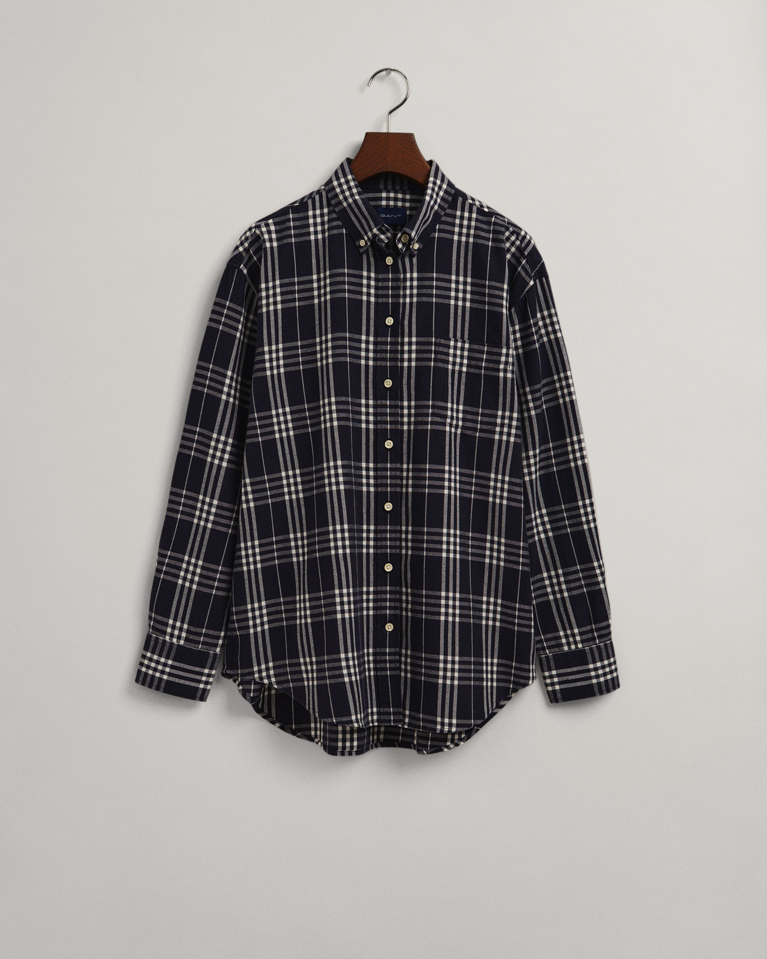 Relaxed Fit Check Flannel Shirt