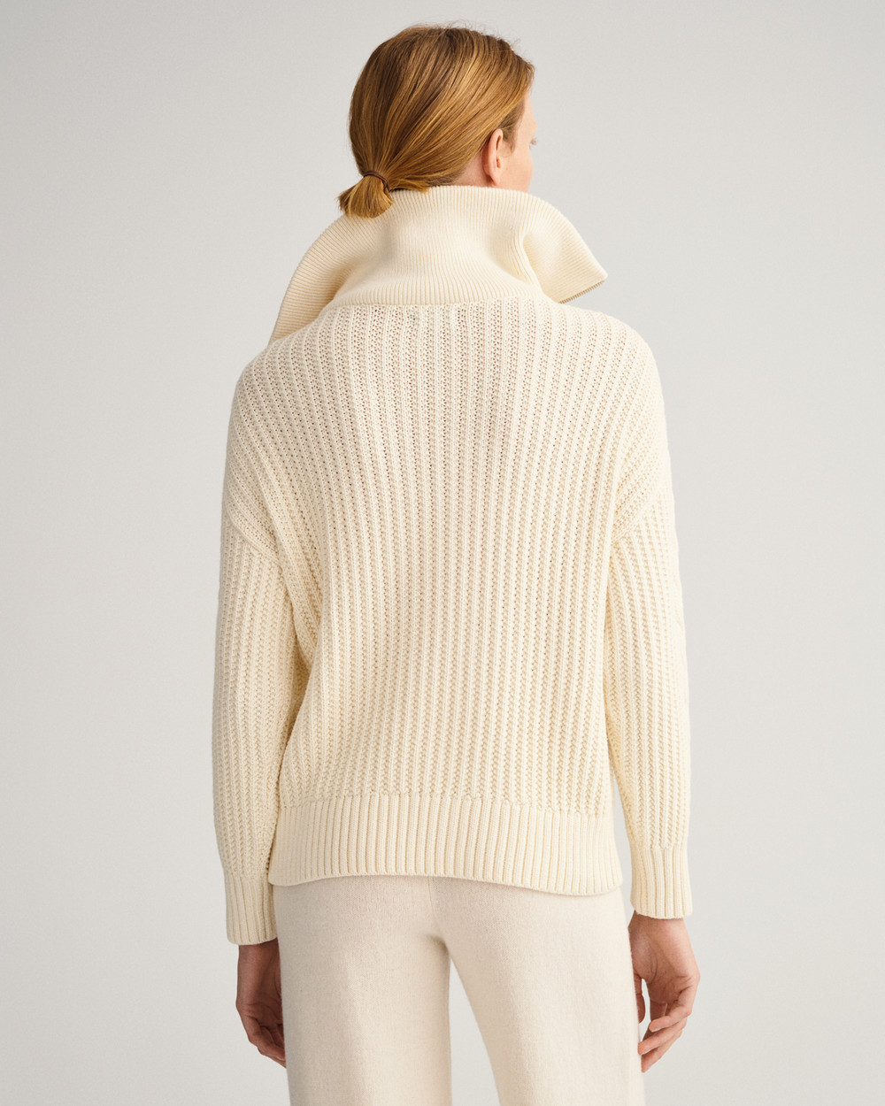 Cable Half-Zip Sweater