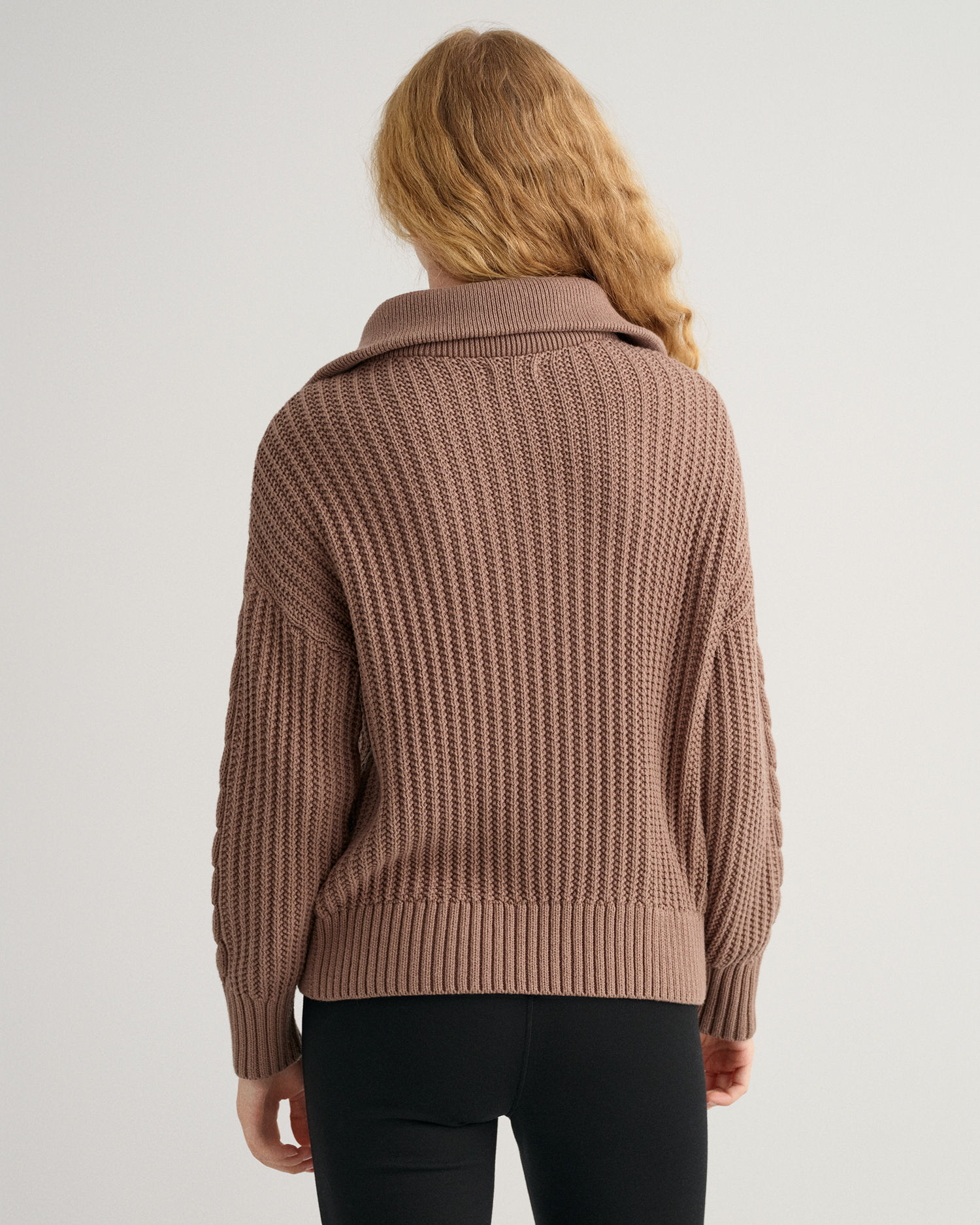 Cable Half-Zip Sweater