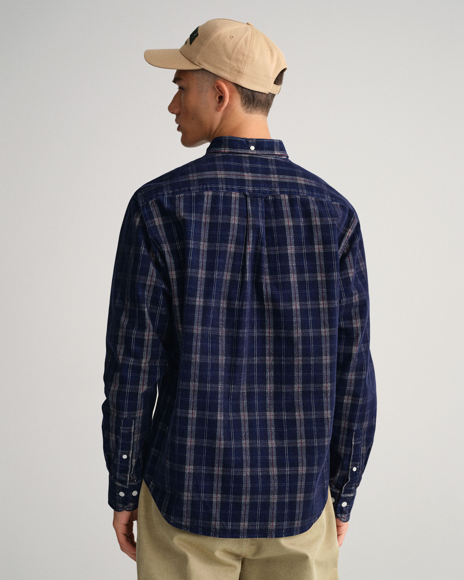 Regular Fit Corduroy Check Shirt