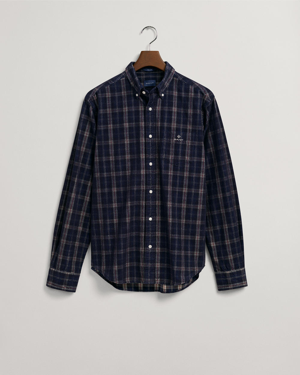 Regular Fit Corduroy Check Shirt