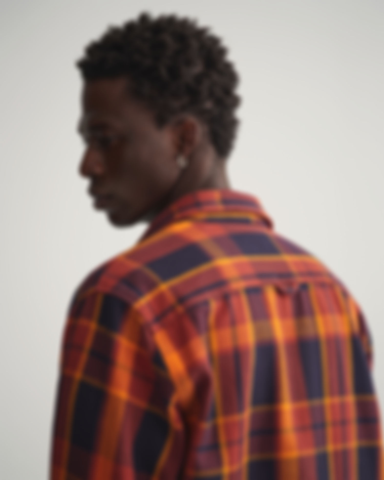 Heavy Twill Check Overshirt