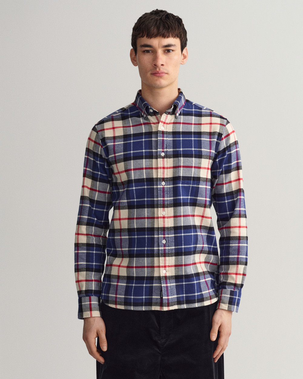 Regular Fit Flannel Tartan Shirt