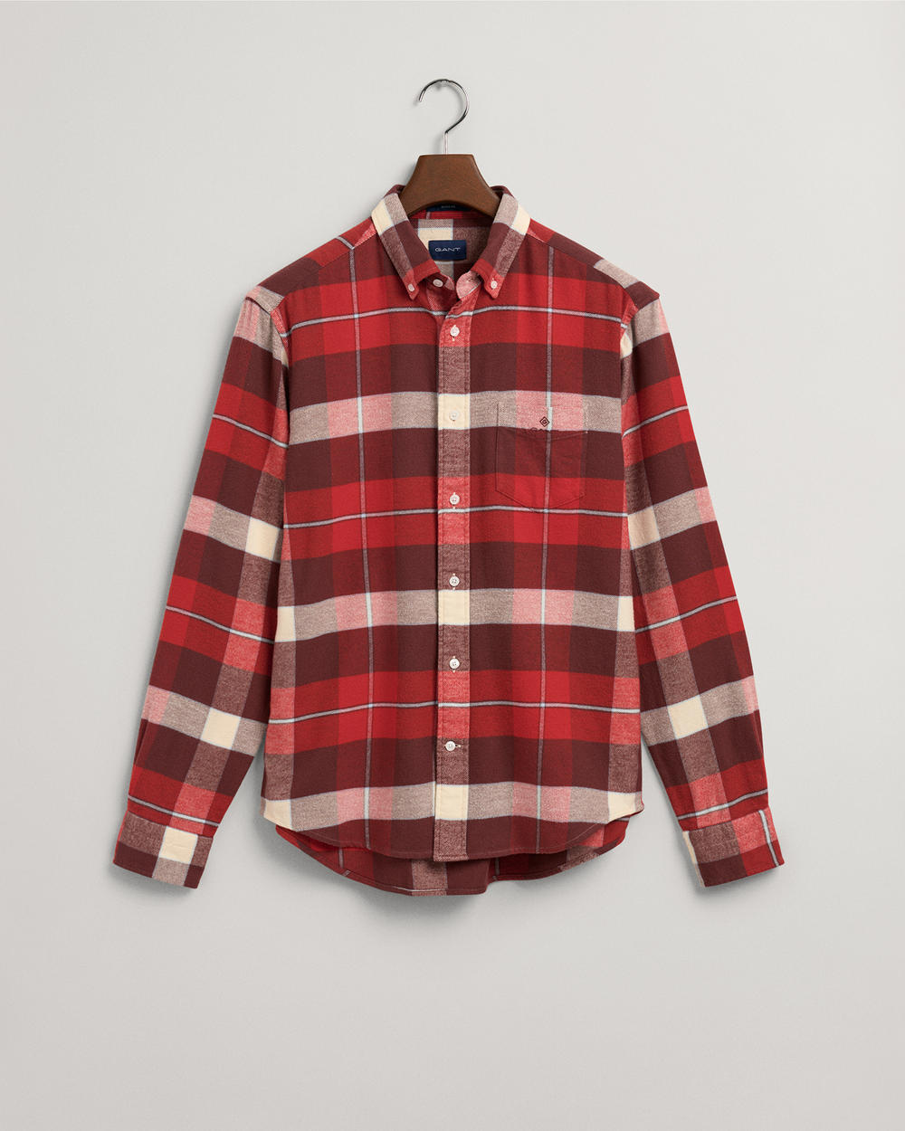 Regular Fit Flannel Plaid Shirt