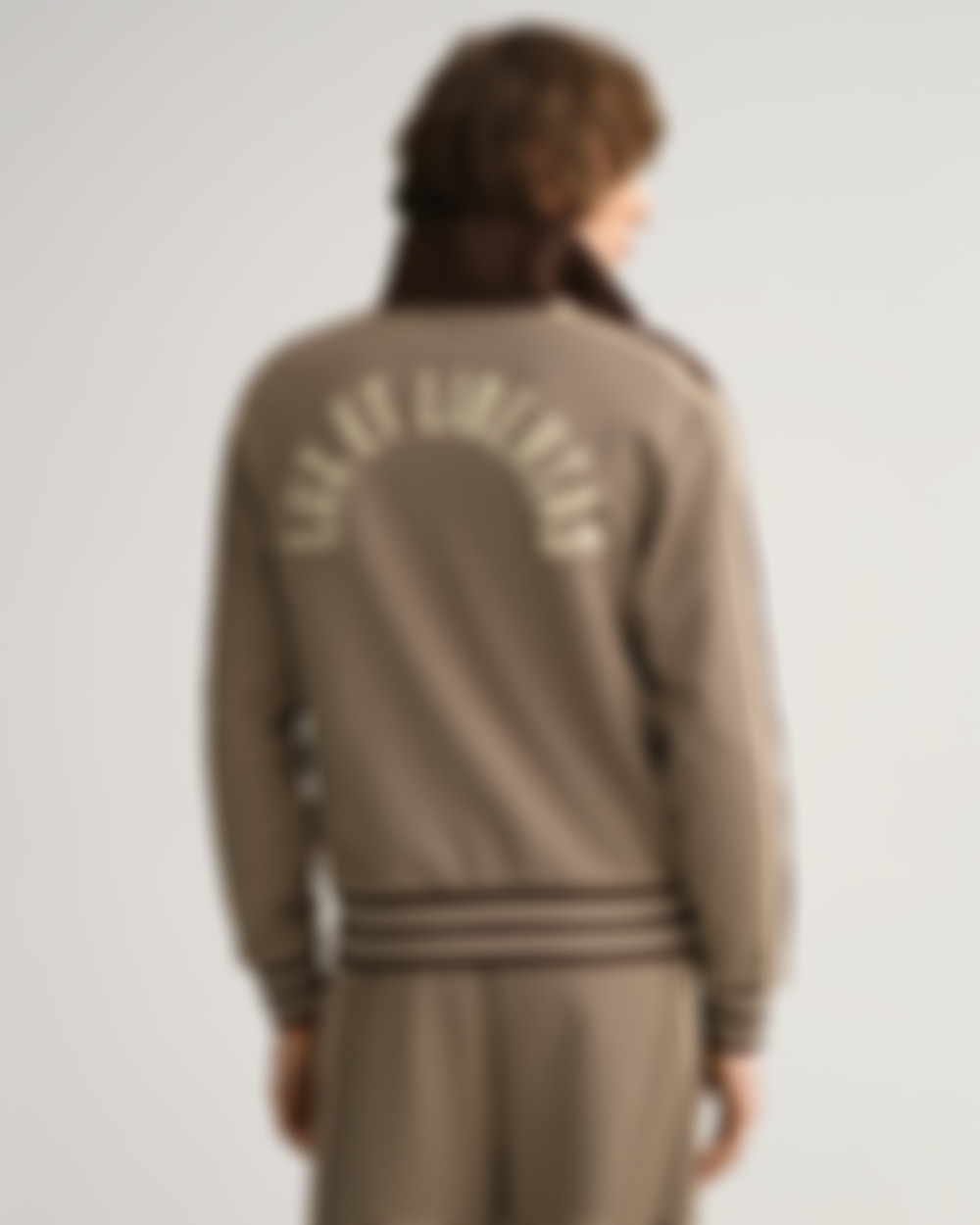 Houndstooth Tracksuit Jacket