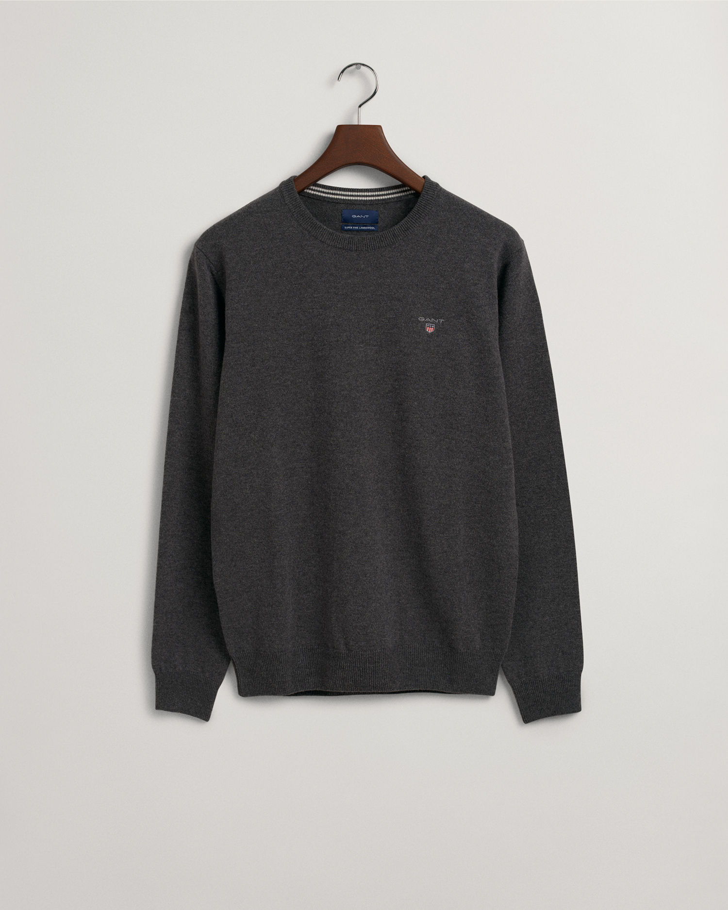 Super Fine Lambswool Crew Neck Sweater