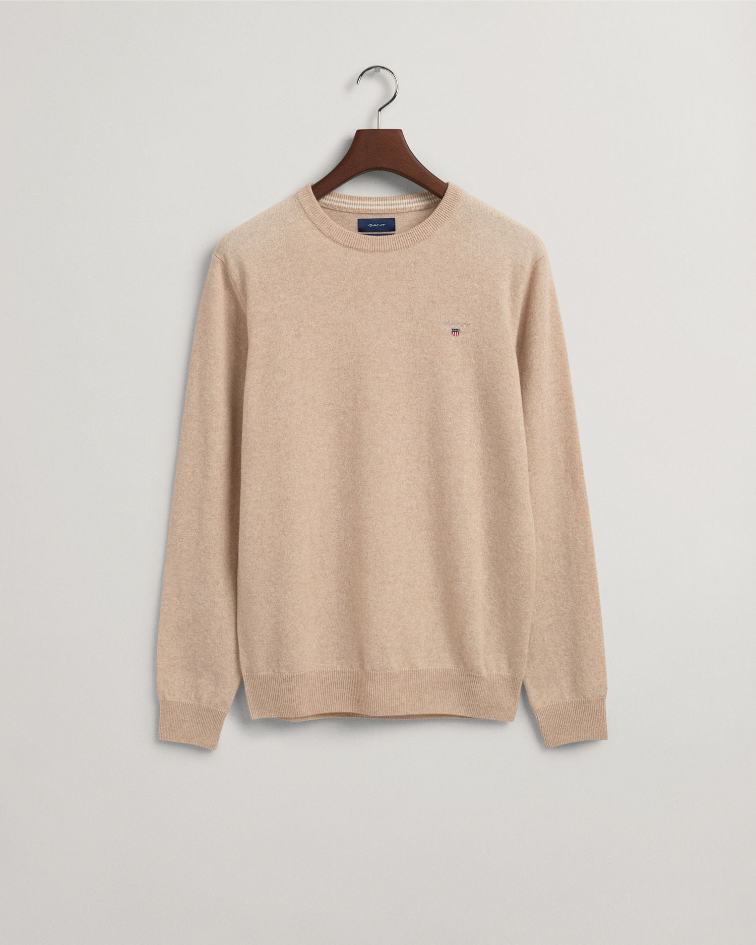 Super Fine Lambswool Crew Neck Sweater