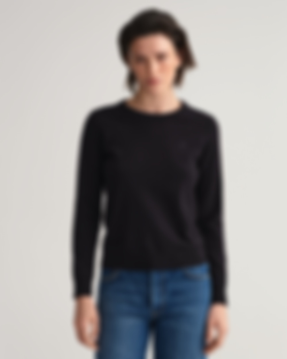 Super Fine Lambswool Crew Neck Sweater