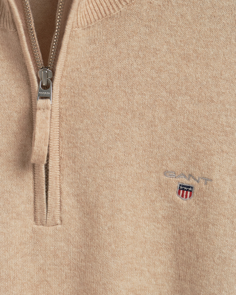 Super Fine Lambswool Half-Zip Sweater