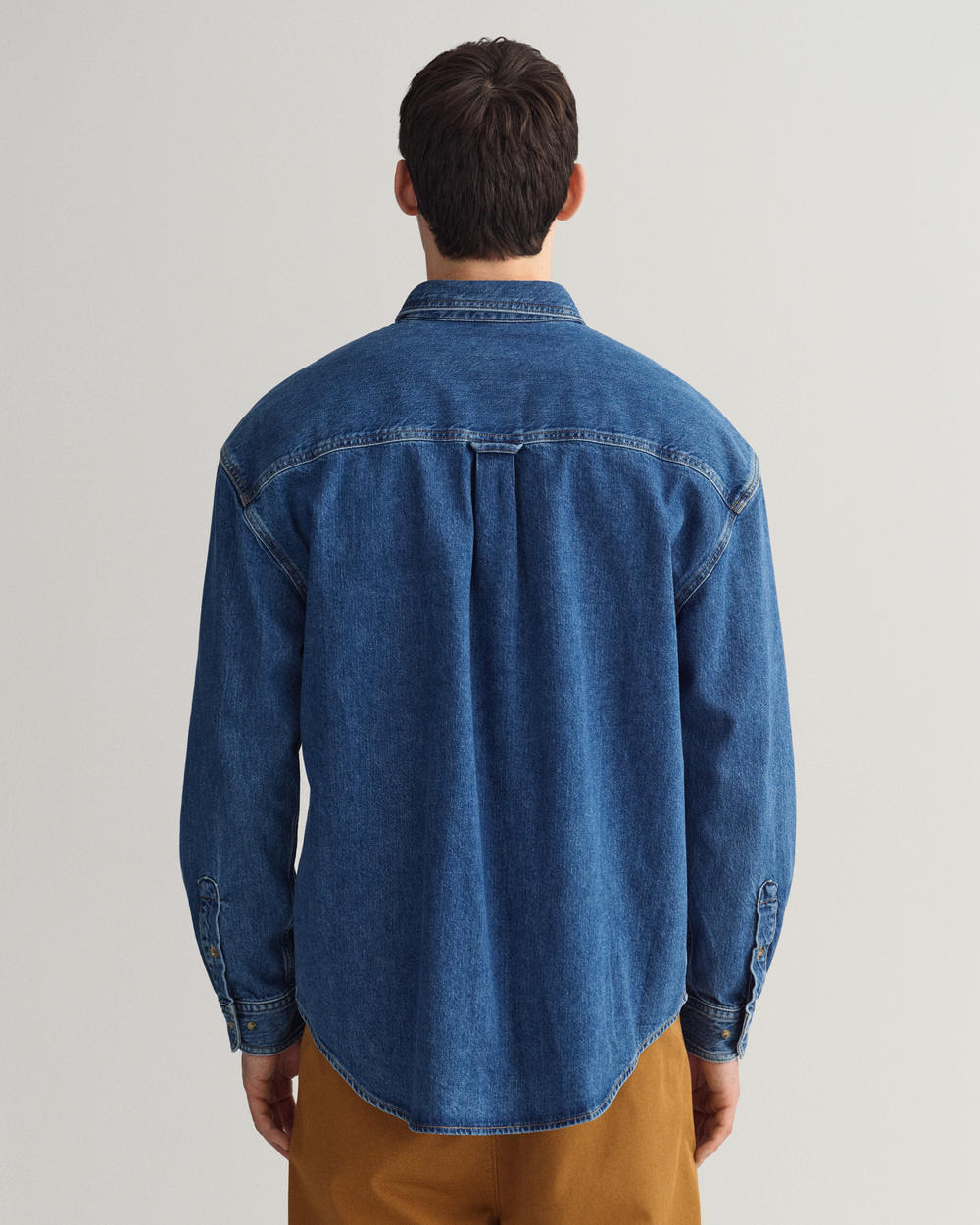 Oversized Denim Twill Shirt