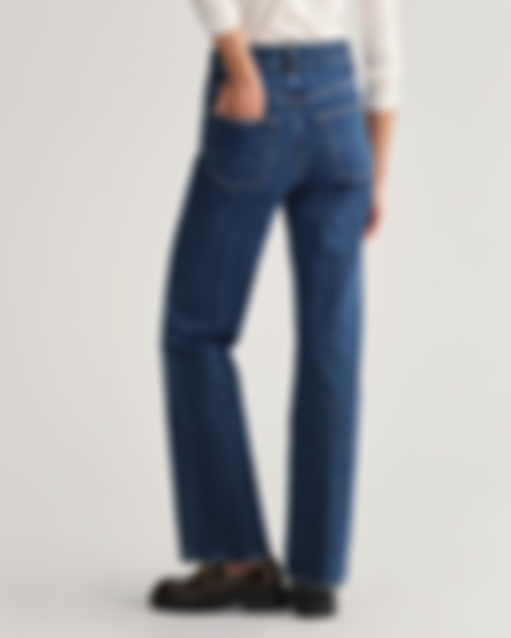 High-Waisted Flare Jeans