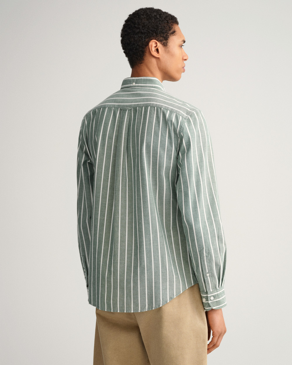 Regular Fit Oxford Wide Stripe Shirt