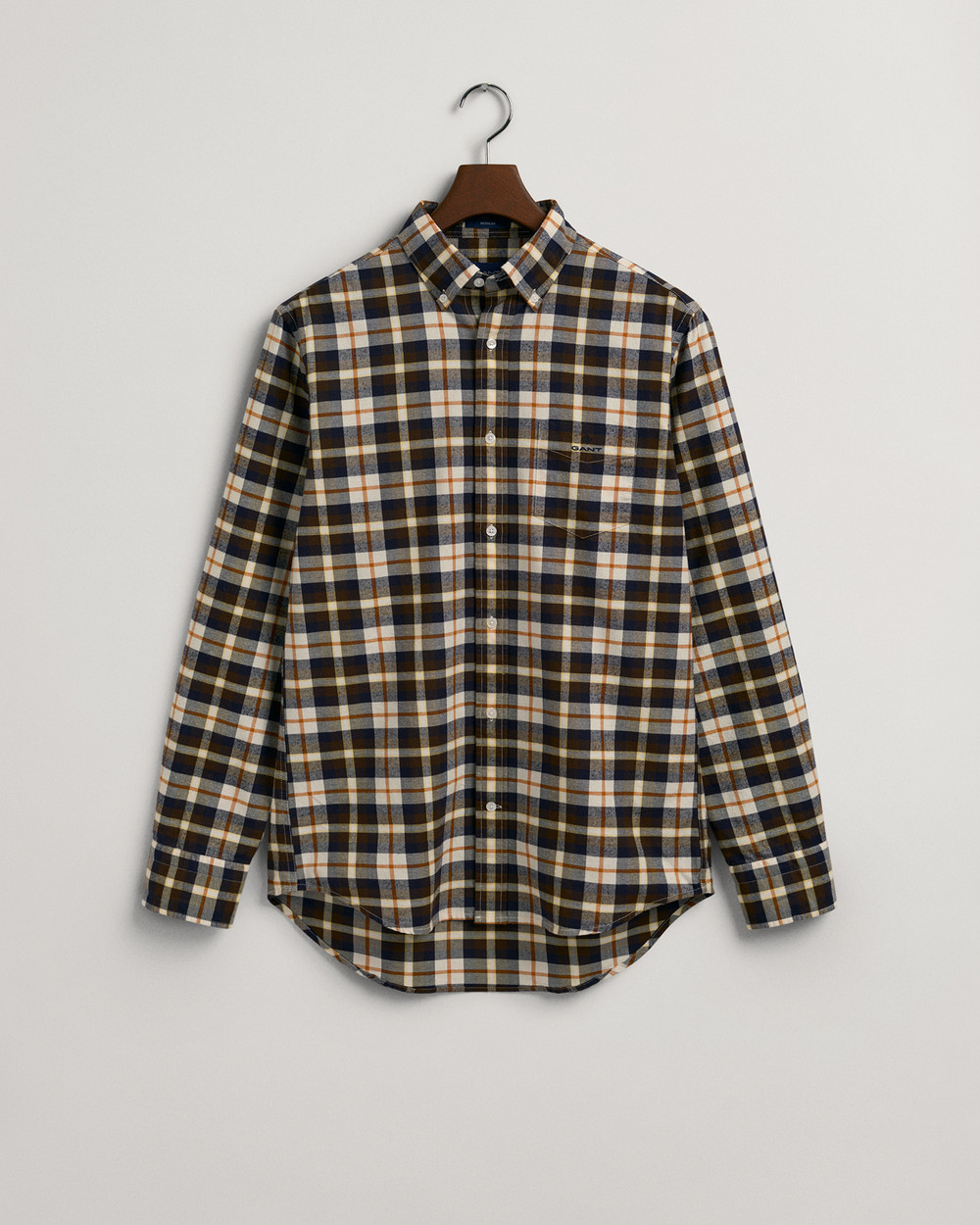 Regular Fit Brushed Oxford Tartan Shirt