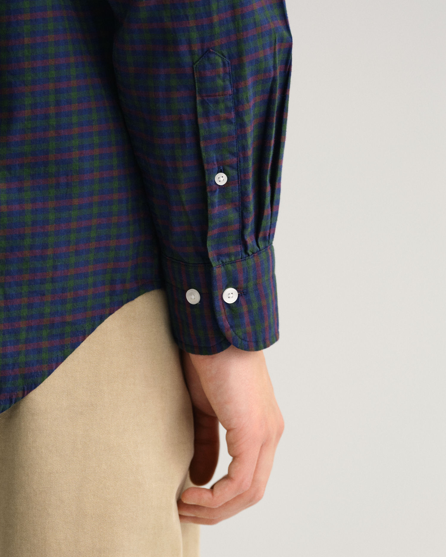 Regular Fit Gingham Twill Shirt