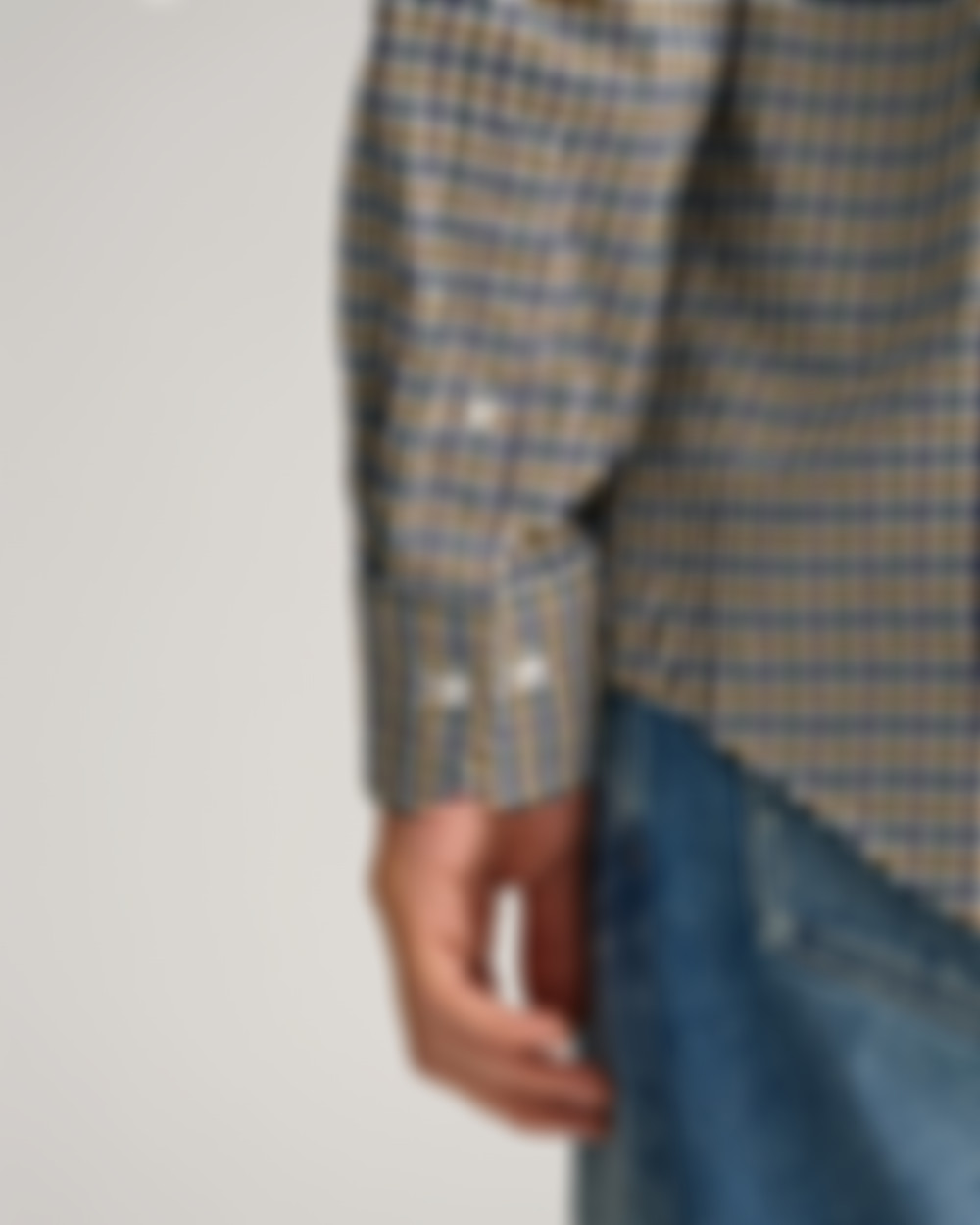 Regular Fit Gingham Twill Shirt