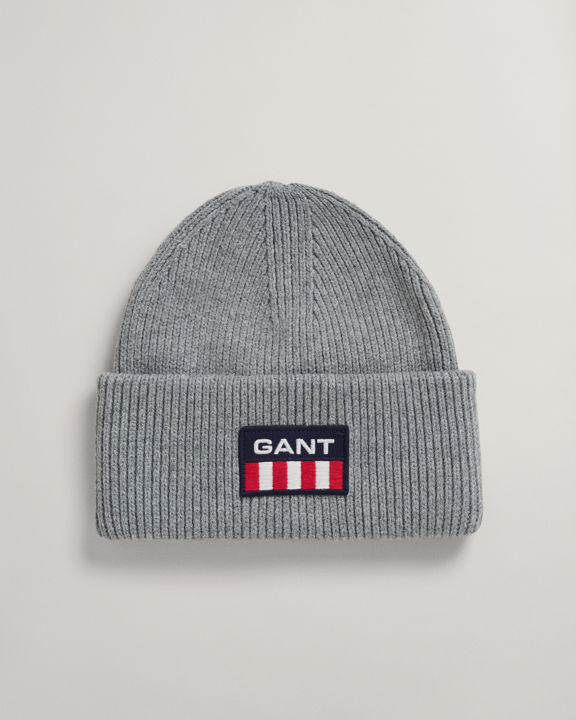 D1. RETRO SHIELD BEANIE