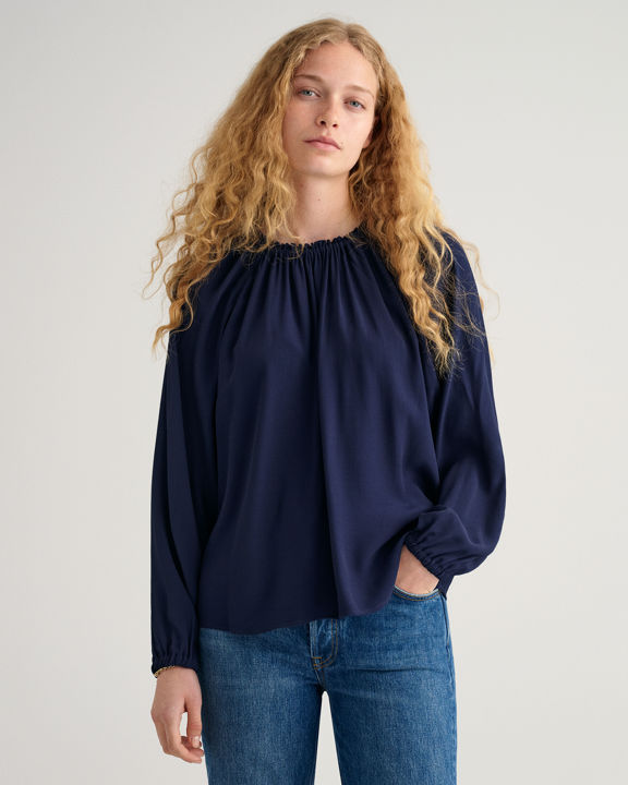 Boatneck Blouse