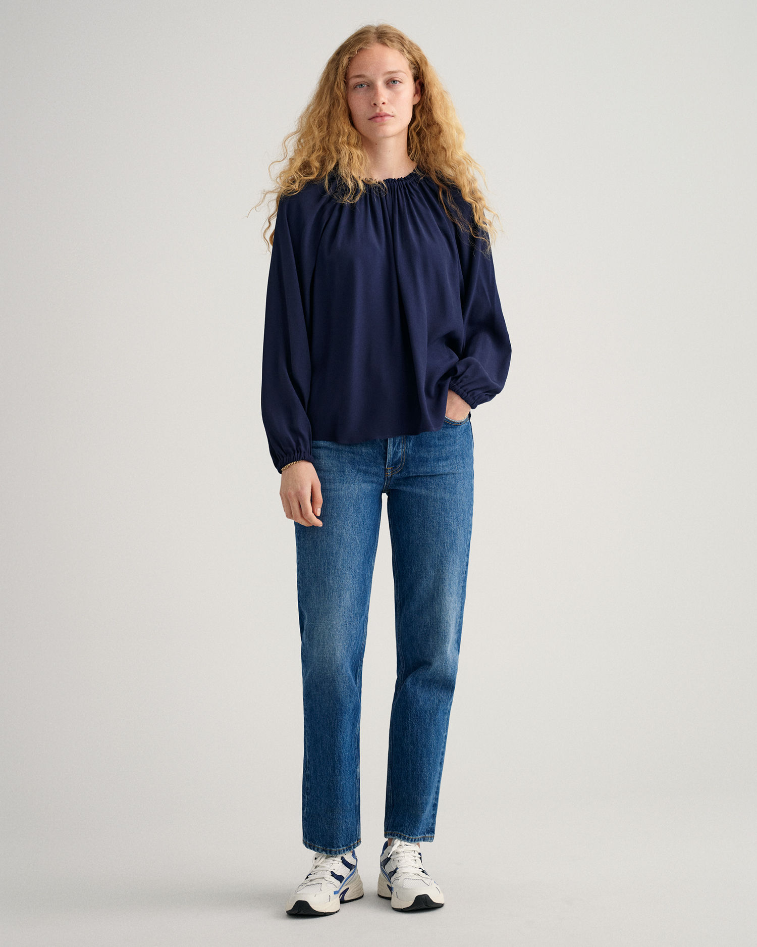 Boatneck Blouse