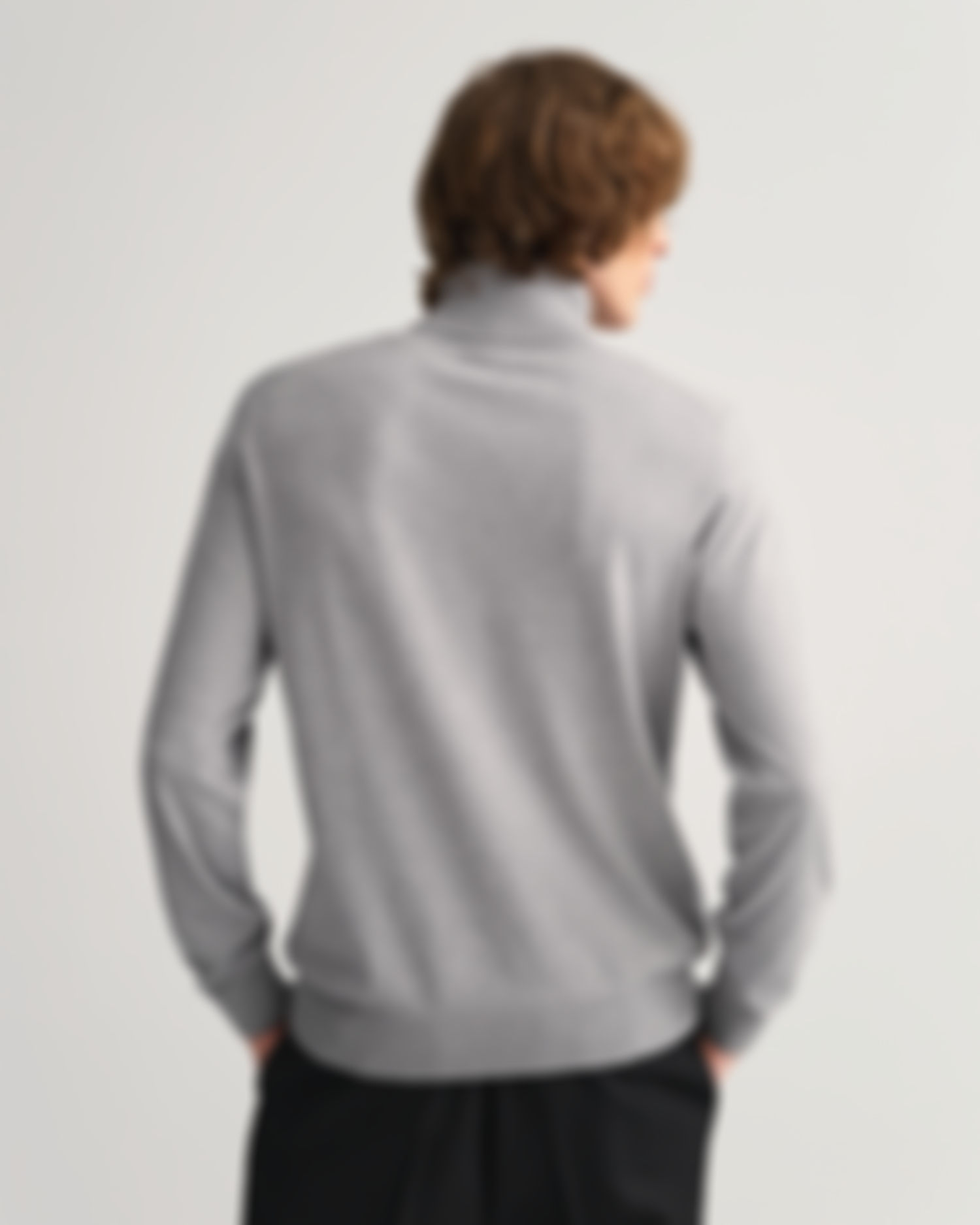 Cotton Cashmere Rollneck Sweater