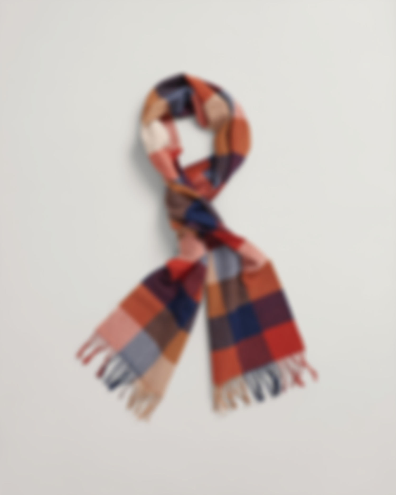 Multi Check Scarf