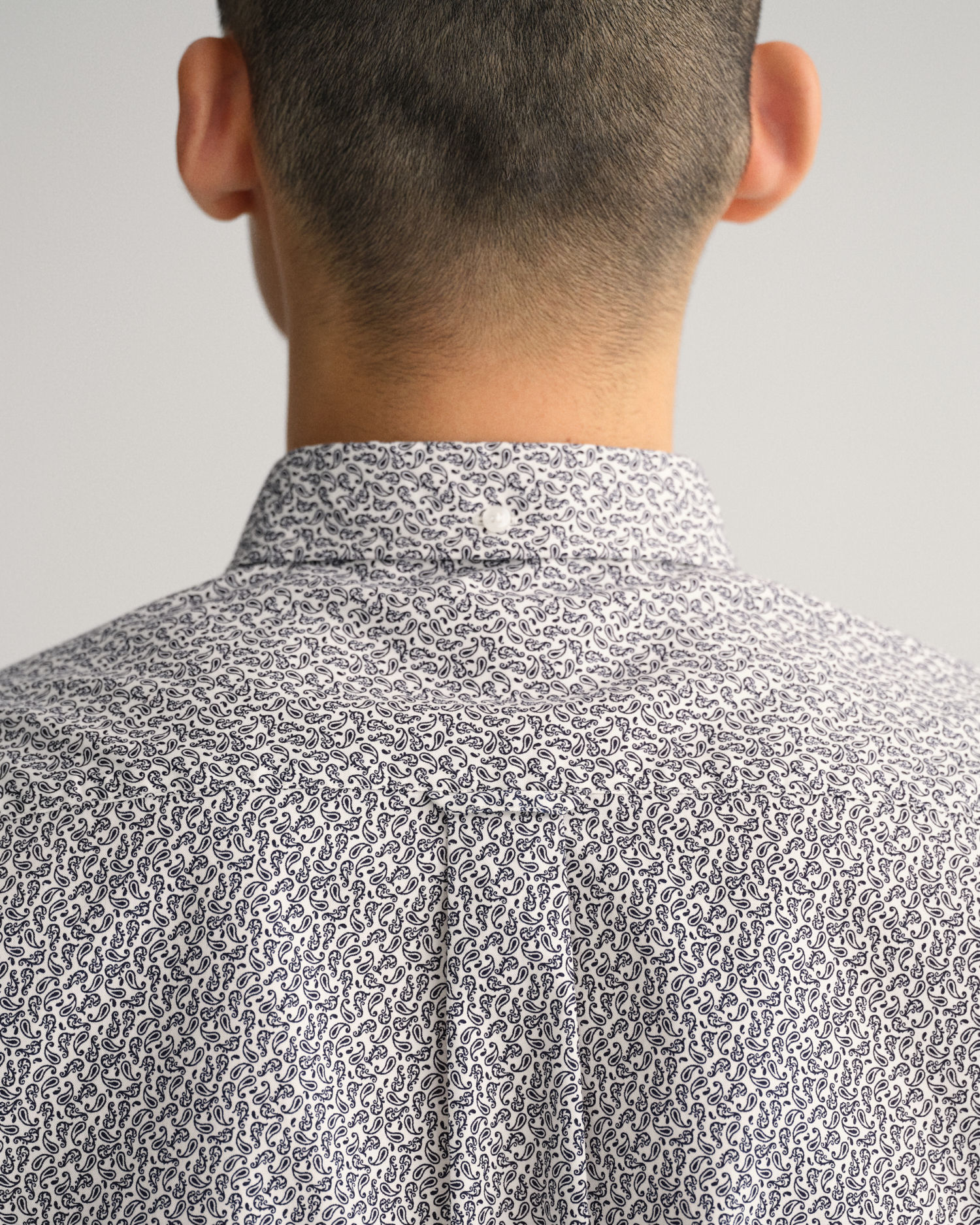 Regular Fit Small Paisley Oxford Shirt