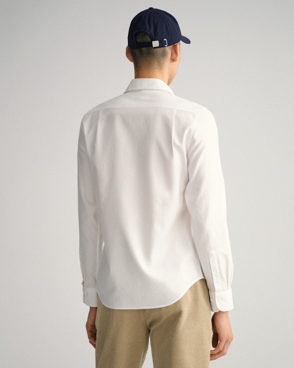 Slim Fit Solid Twill Shirt