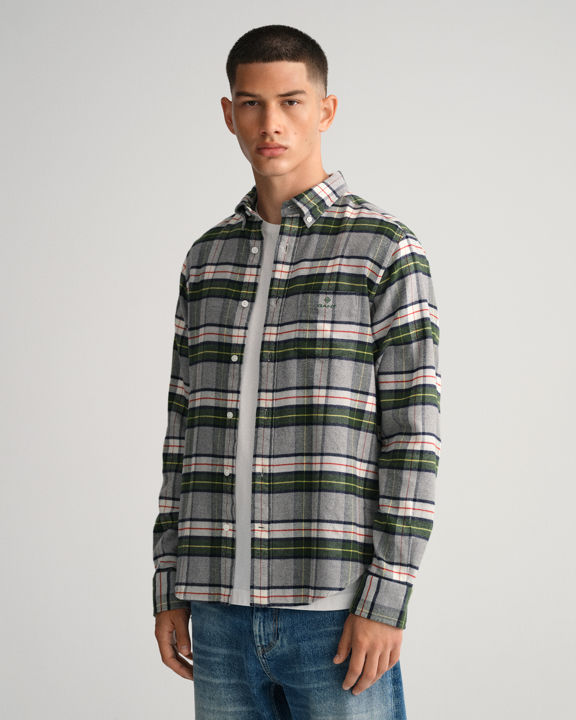 Regular Fit Flannel Check Shirt