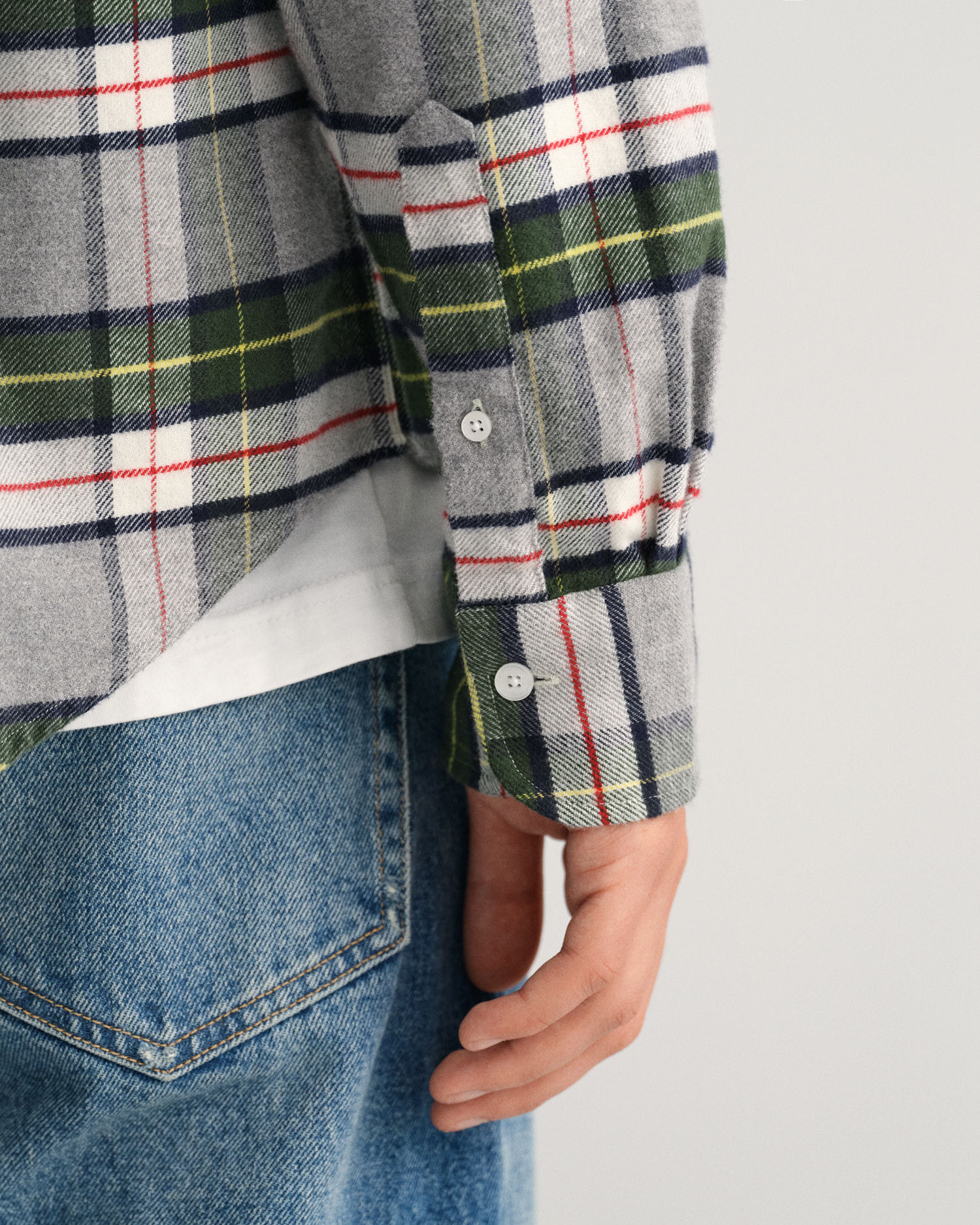 Regular Fit Flannel Check Shirt