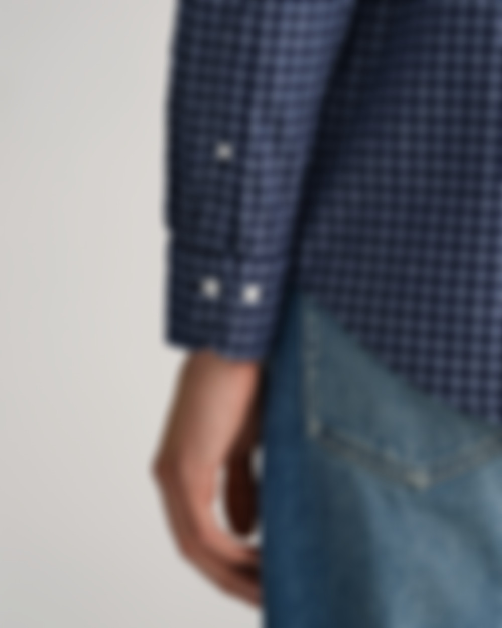 Regular Fit Jaspe Gingham Shirt