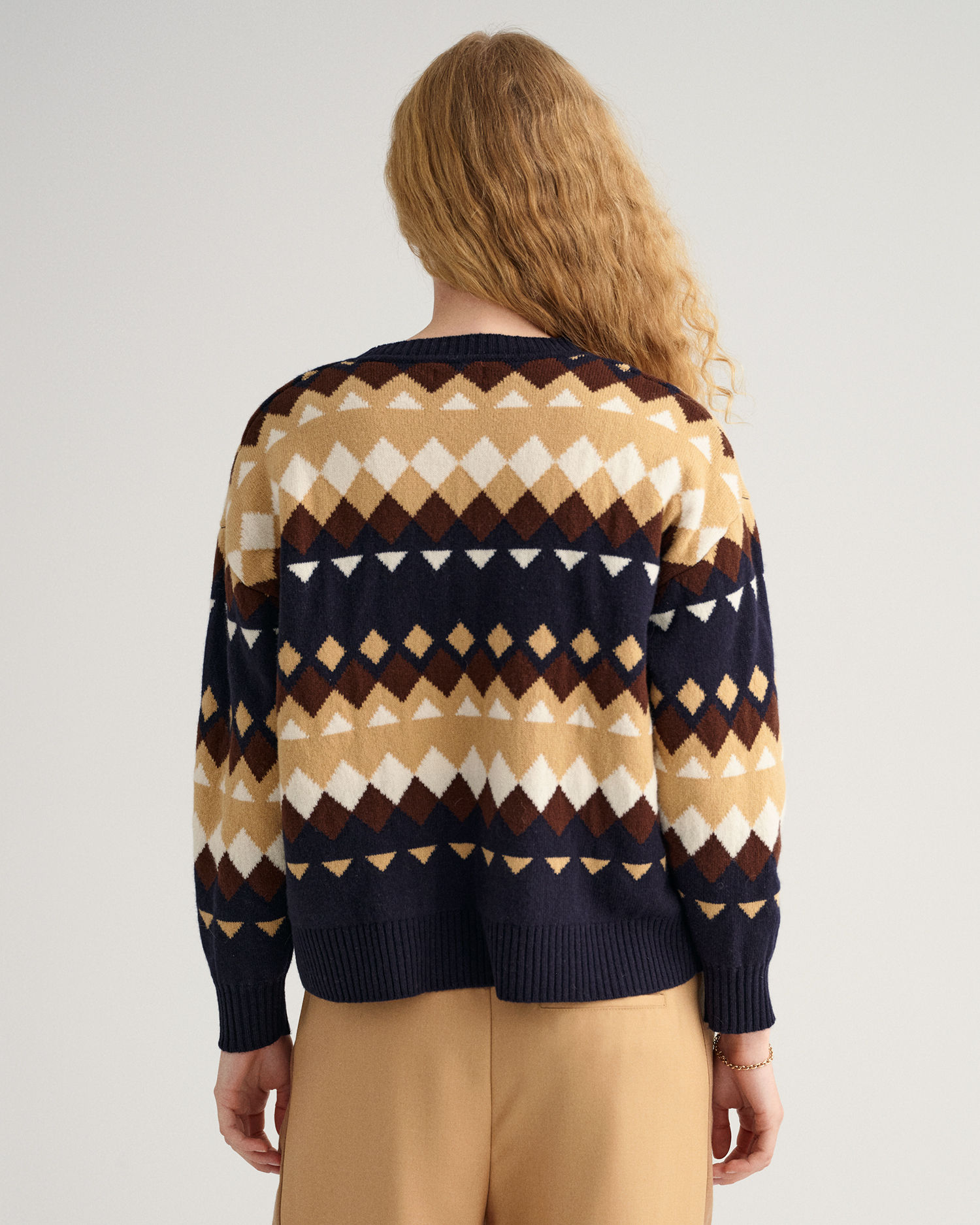 Fairisle Crew Neck Sweater