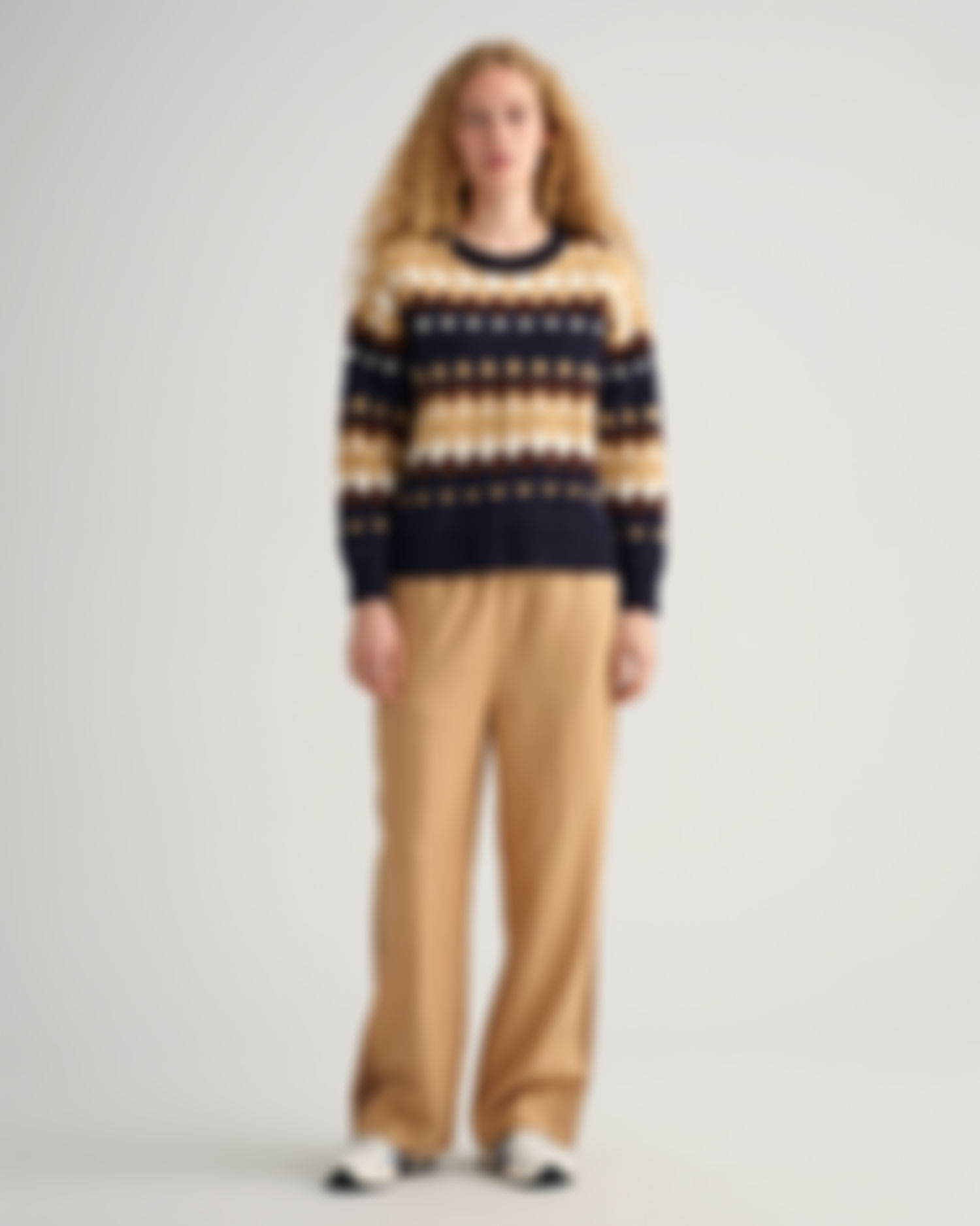 Fairisle Crew Neck Sweater