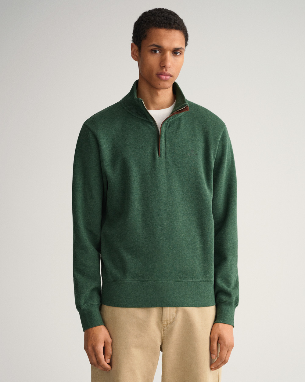 Sacker Rib Half-Zip Sweatshirt