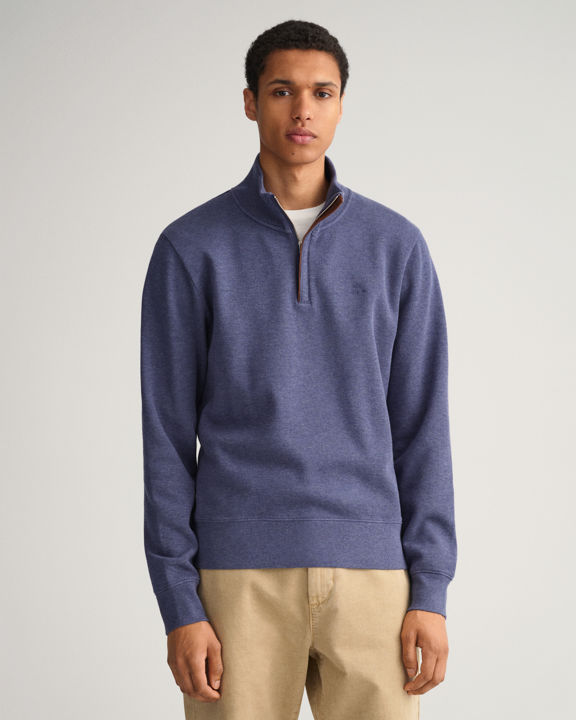 Sacker Rib Half-Zip Sweatshirt