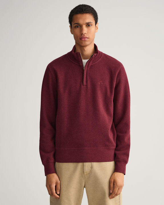 Sacker Rib Half-Zip Sweatshirt