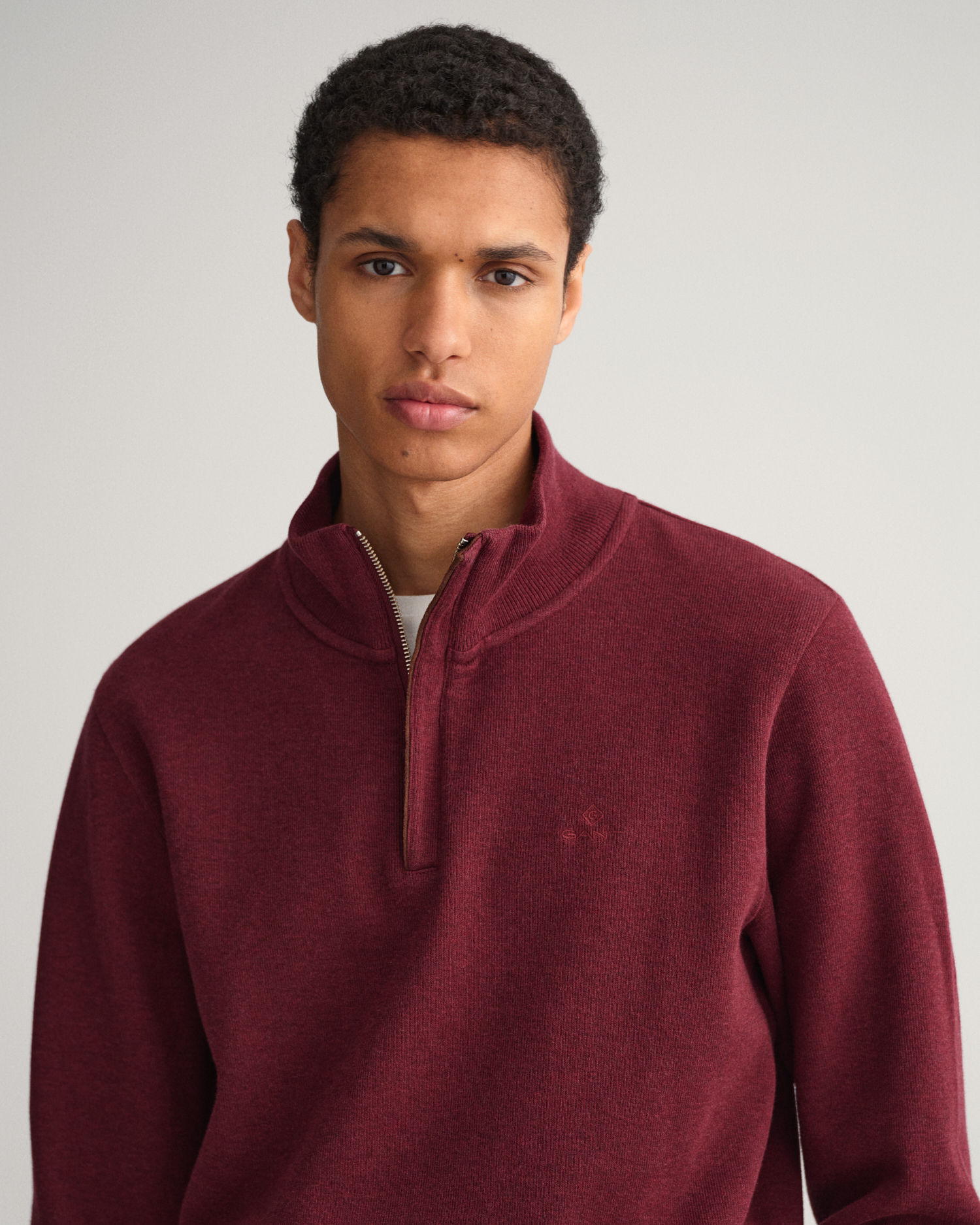 Sacker Rib Half-Zip Sweatshirt