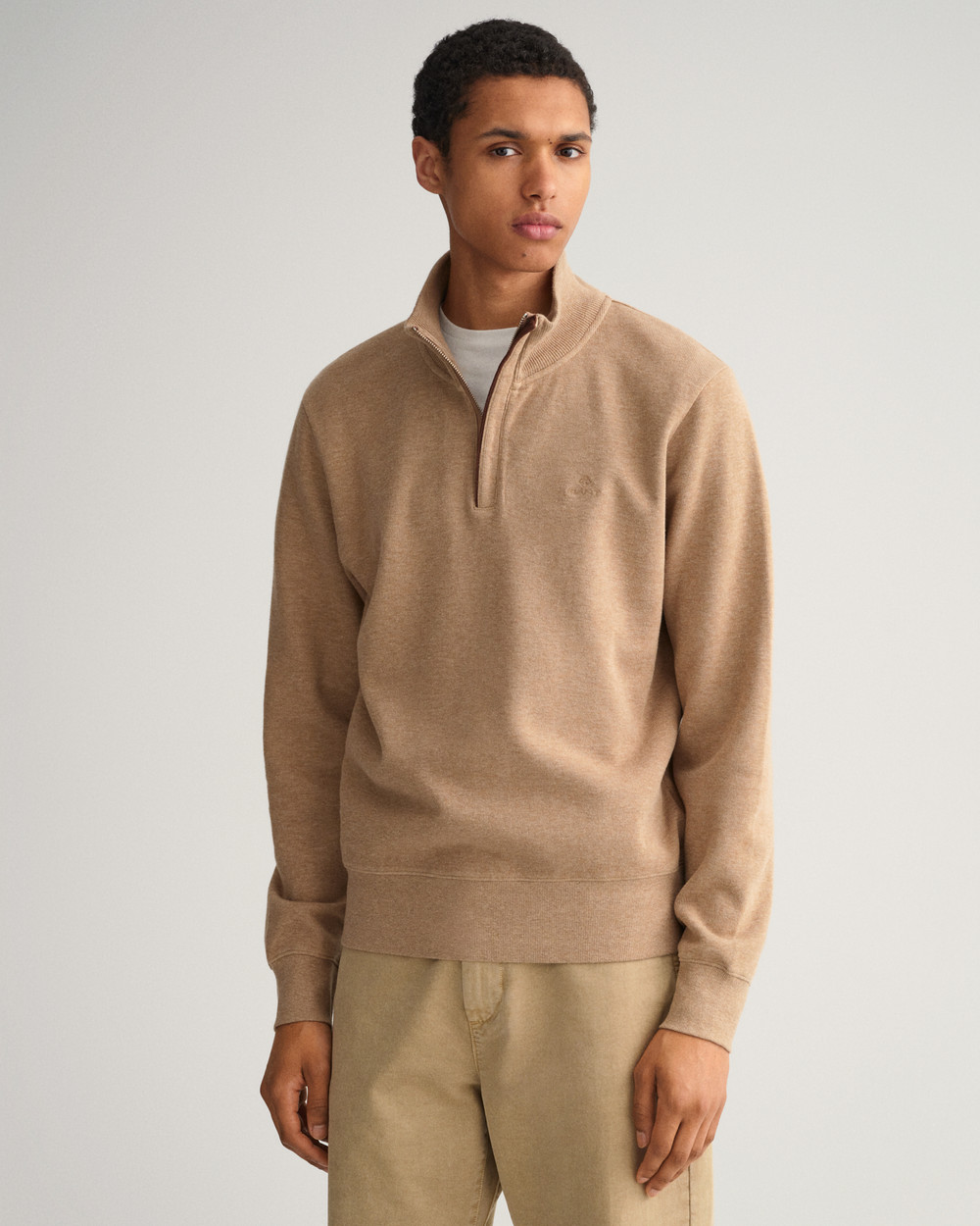 Sacker Rib Half-Zip Sweatshirt